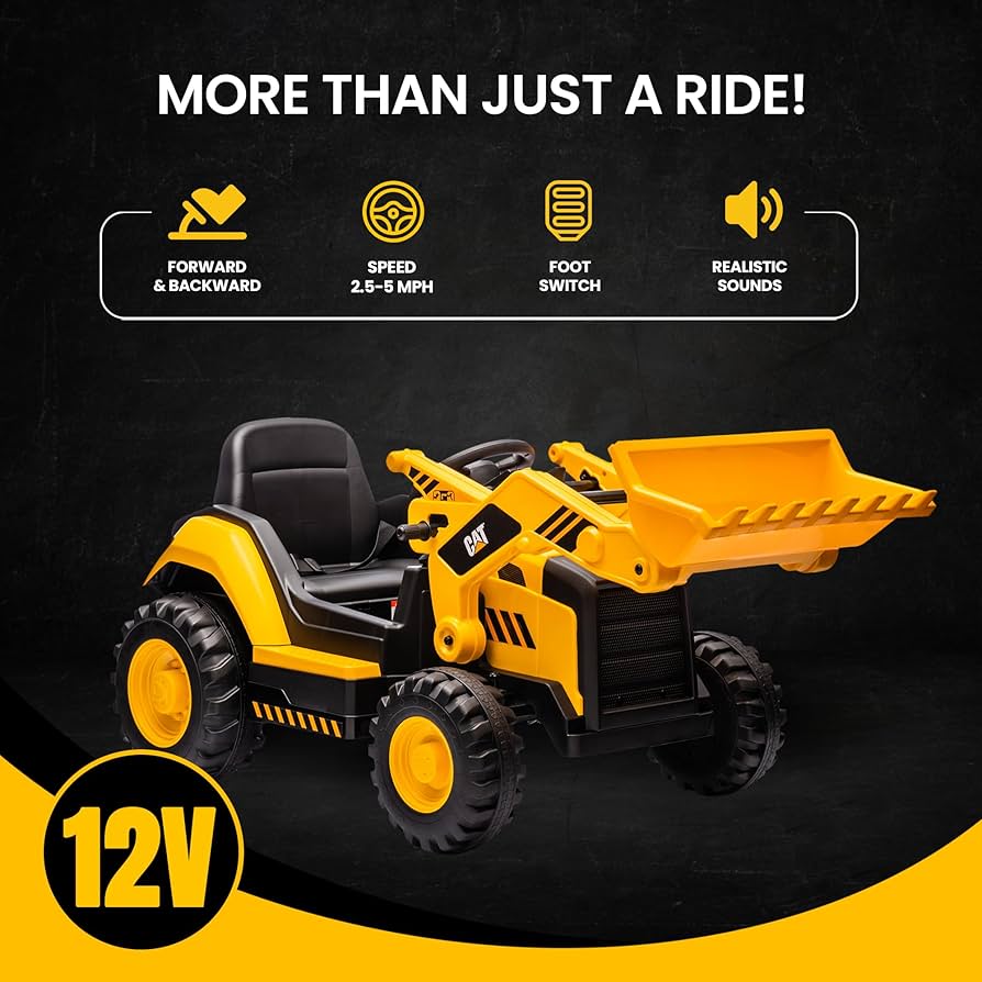 Amazon.com: Kid Trax Kids Ride On Toys - 12V CAT